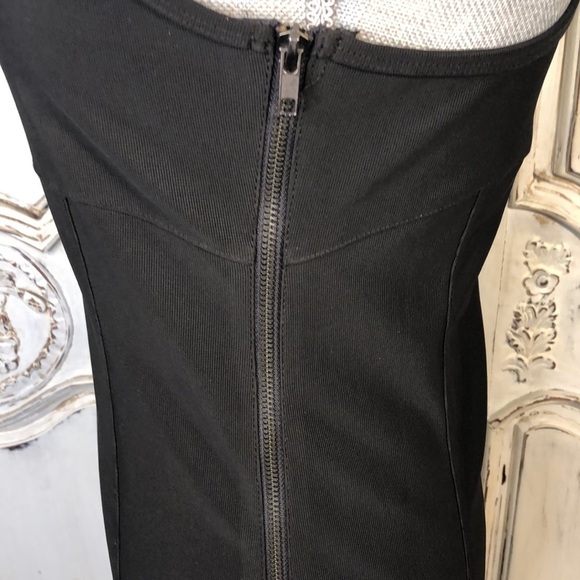 Millau Black Tank Style Slightly Ribbed Scoop Neck Sleeveless Dress Size Medium - Picture 8 of 12